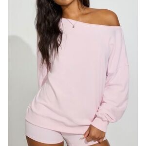 GREAT CONDITION Garage SoftTerry Off Shoulder Sweatshirt